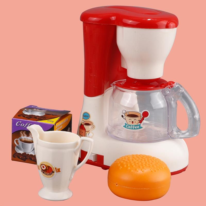 Mini Coffee Machine Set Toy for Kids