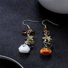 Halloween Ghosts Dangle Earrings Cartoon Drop Stud Gift For Women Girls