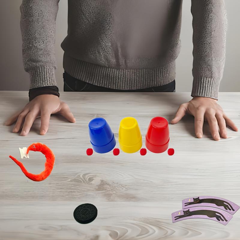 Kids Magic Kit Magician Pretend Play Set