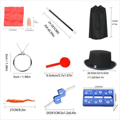 Kids Magic Kit Magician Pretend Play Set