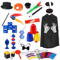 Kids Magic Kit Magician Pretend Play Set