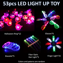 LED Halloween Toy Set Party Supplies Party Favors