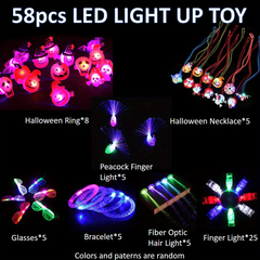 LED Halloween Toy Set Party Supplies Party Favors
