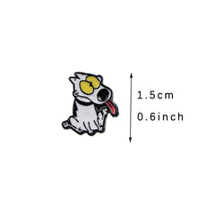 Vintage Dog Piercing Earrings Cartoon Stud Earrings For Woman Girls Kids Jewelry