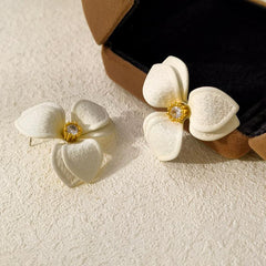 Sweet Flowers Earrings Women's Niche Earrings