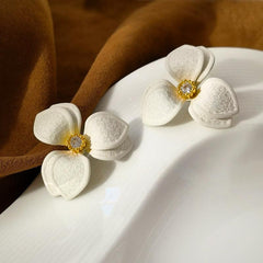 Sweet Flowers Earrings Women's Niche Earrings