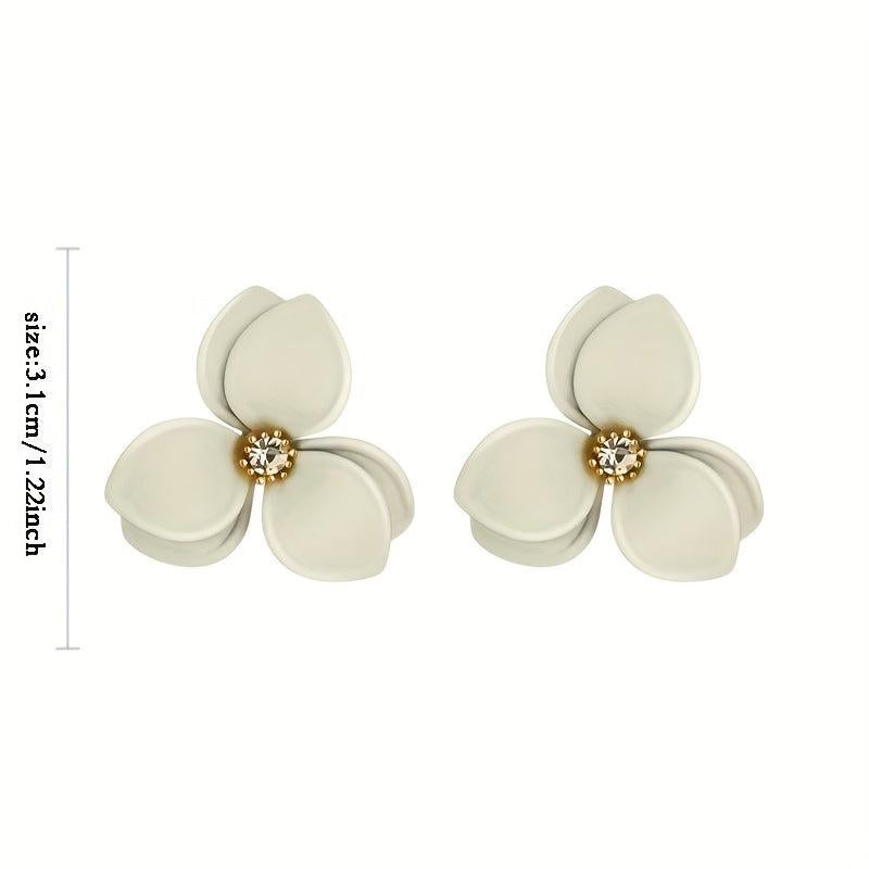 Sweet Flowers Earrings Women's Niche Earrings