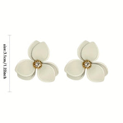 Sweet Flowers Earrings Women's Niche Earrings