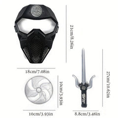 Cosplay Mask Set for Indoor & Outdoor Sports