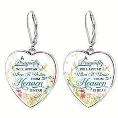 Heart-shaped Crystal Pendant Necklace Set for Men and Women