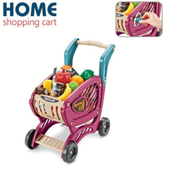 Kids Play House Shopping Cart Kitchen Supermarket Cooking Toys Pretend Play