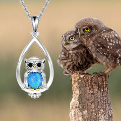 Owl Small Animal Necklace for Kids Birthday Gift