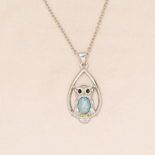 Owl Small Animal Necklace for Kids Birthday Gift