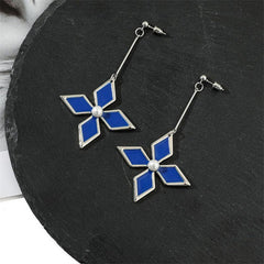 Game Peripheral Engraved Earrings Ear Clip Cosplay Accessories