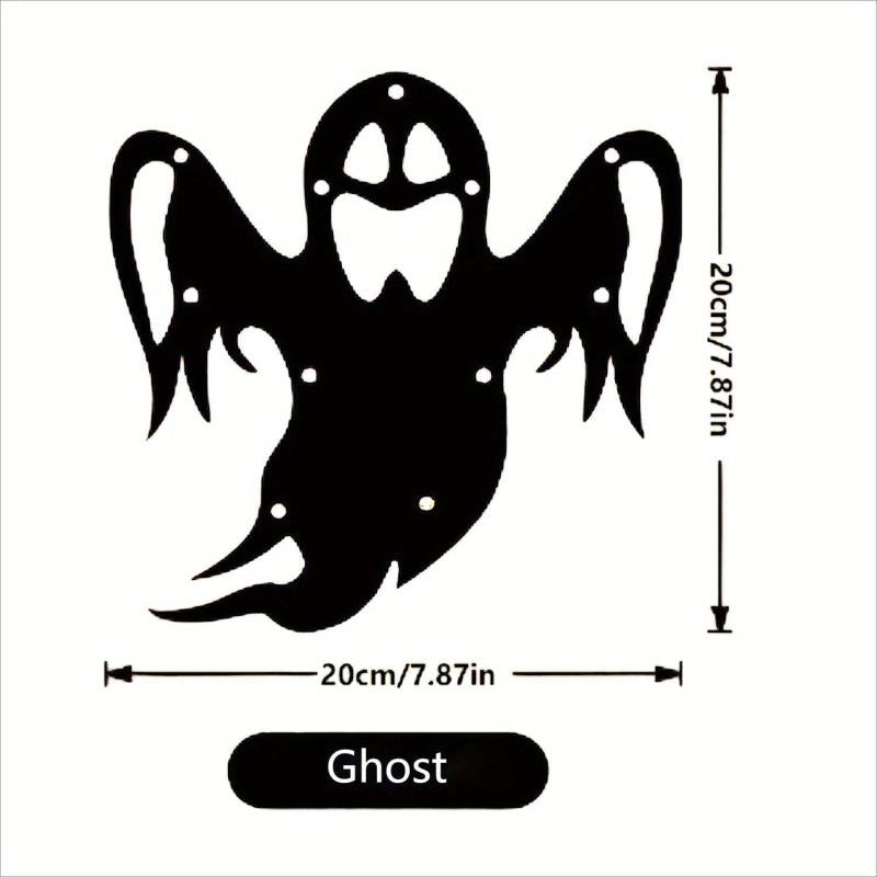 Halloween Glow Decoration Pumpkin Ghost Witch Cobweb Hanging Pendant