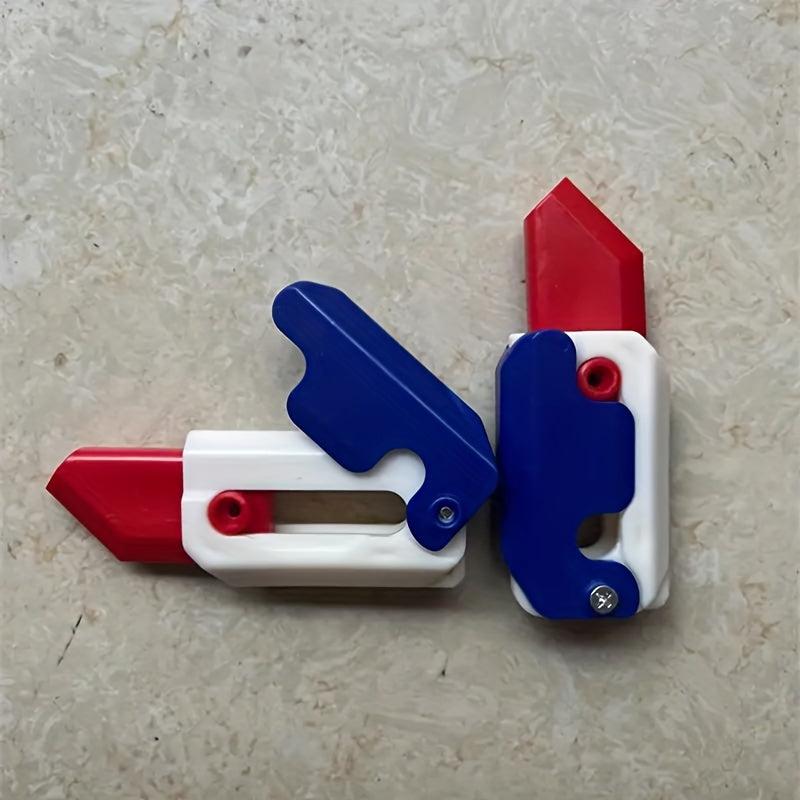 3D Gravity Radish Toy Stress Relief Push Cards Small Toys