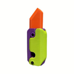 3D Gravity Radish Toy Stress Relief Push Cards Small Toys