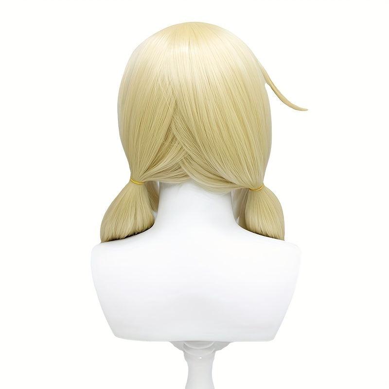 Double Ponytail Cosplay Wig Light Beige Anime Wig
