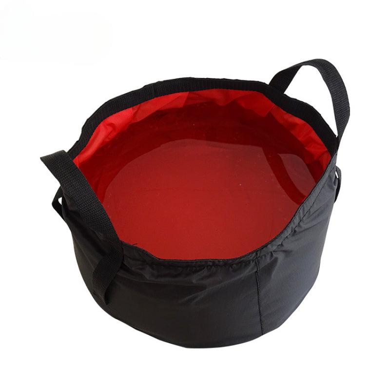 1pc Foldable Bucket 10L Portable Washbasin for Outdoor Camping