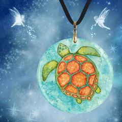 Animal Pattern Pendant Necklace Turtle Chain Necklace Halloween Christmas Gift