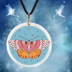 Butterfly Pendant Necklace Adjustable Chain Necklace
