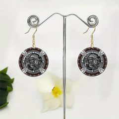Wolf Head Acrylic Pendant Earrings - Party Jewelry