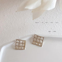 Geometric Drop Earrings - Versatile Jewelry for Any Occasion