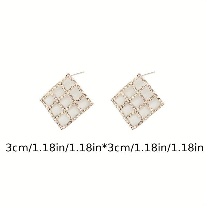 Geometric Drop Earrings - Versatile Jewelry for Any Occasion