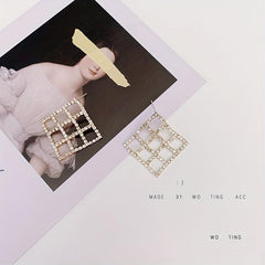Geometric Drop Earrings - Versatile Jewelry for Any Occasion
