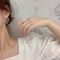 Geometric Drop Earrings - Versatile Jewelry for Any Occasion