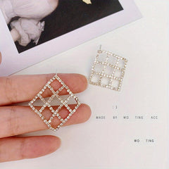 Geometric Drop Earrings - Versatile Jewelry for Any Occasion