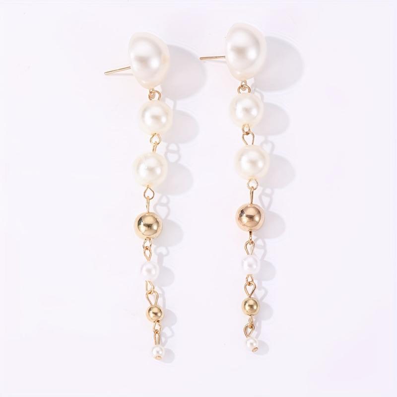 Tassel Earrings Party Jewelry Girls Long Ear Jewelry