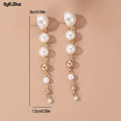 Tassel Earrings Party Jewelry Girls Long Ear Jewelry
