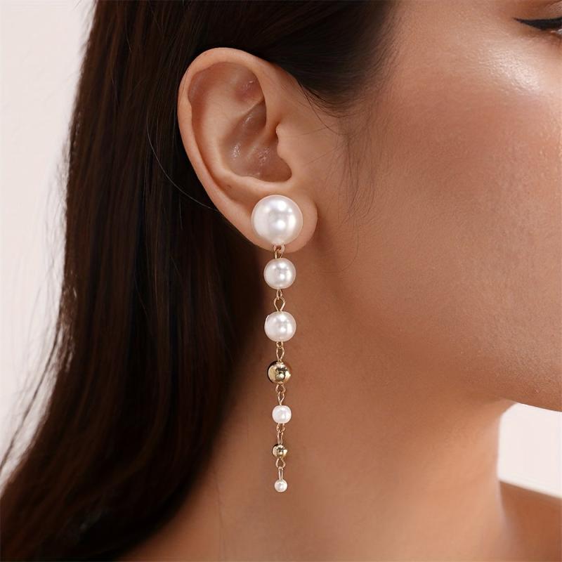 Tassel Earrings Party Jewelry Girls Long Ear Jewelry