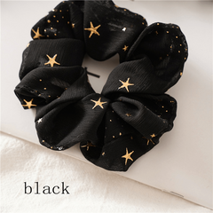 Star Print Hair Ring Hair Rope Headdress 2PCS