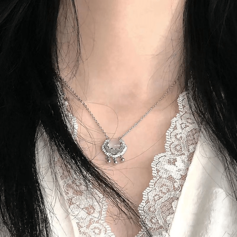 Lock Necklace Good Luck Niche Collarbone Chain