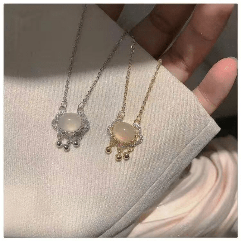 Lock Necklace Good Luck Niche Collarbone Chain