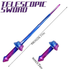 3D Printing Spiral Telescopic Sword Toy - Halloween Cosplay Weapon