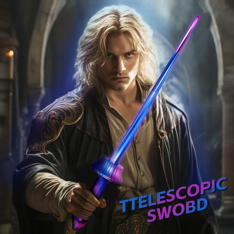 3D Printing Spiral Telescopic Sword Toy - Halloween Cosplay Weapon