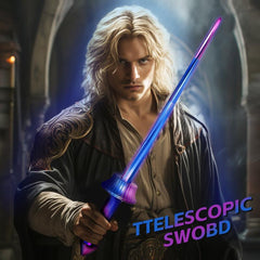 3D Printing Spiral Telescopic Sword Toy - Halloween Cosplay Weapon
