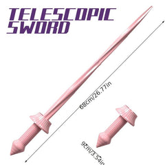3D Printing Spiral Telescopic Sword Toy - Halloween Cosplay Weapon