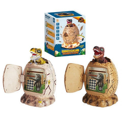 Dinosaur Bank with Lights and Music, Password Protected