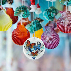 Creative Butterflies Pendant Necklace Chain for Halloween Christmas Party