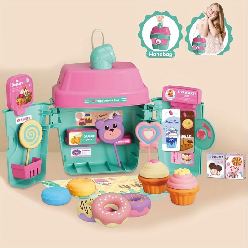 Ice Cream Playset Doctor Tool Toys Gift for Kids