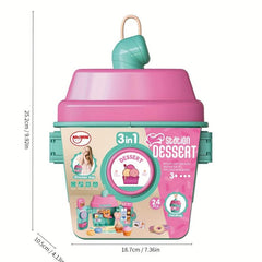 Ice Cream Playset Doctor Tool Toys Gift for Kids