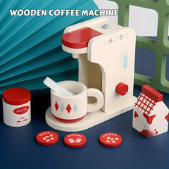 Interactive Burger Coffee Machine Toy Set for Kids