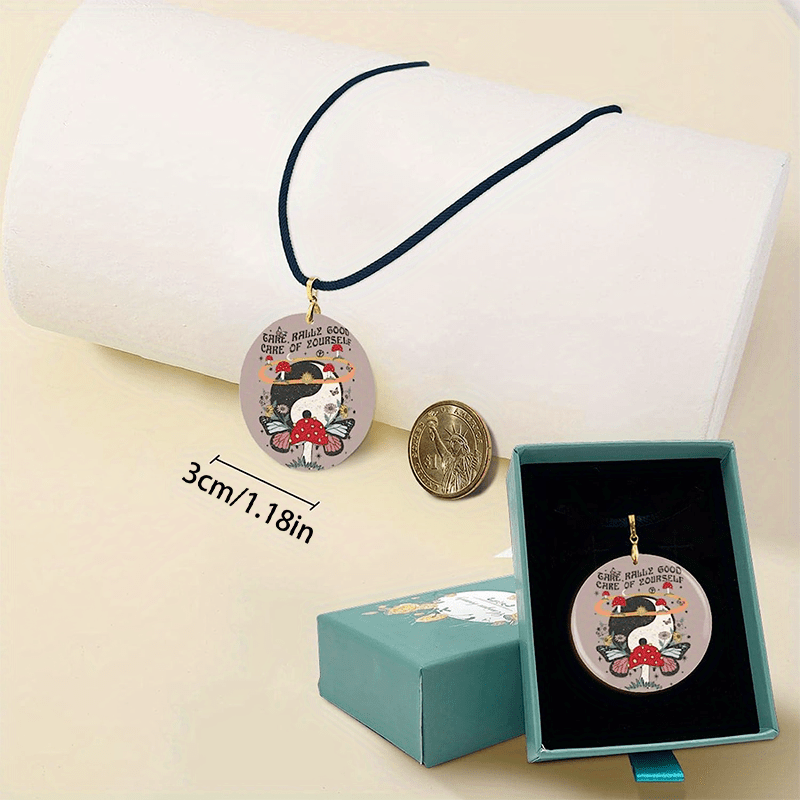 Butterfly Pendant Necklace Family Halloween Christmas Party Gift