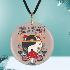 Butterfly Pendant Necklace Family Halloween Christmas Party Gift