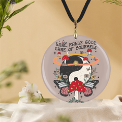 Butterfly Pendant Necklace Family Halloween Christmas Party Gift