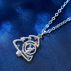 Christmas Tree Necklace Collarbone Chain - Perfect Gift For Girlfriend